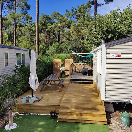 Mobile-Home 6 Personnes Cap Ferret Claouey Buitenkant foto